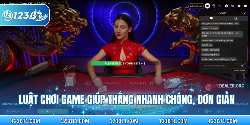 Luật chơi game giúp thắng nhanh chóng, đơn giản